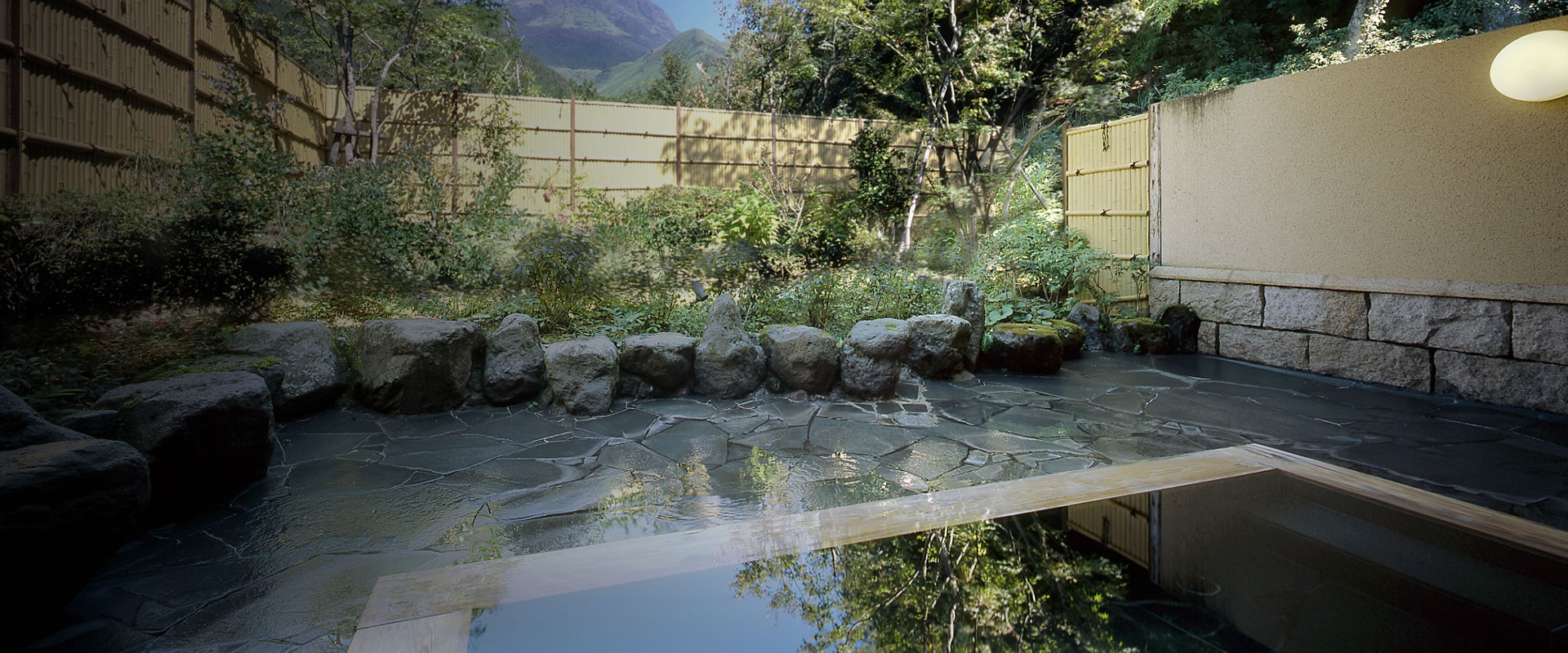 ゆふトピアの露天風呂